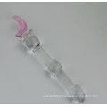 Dildo de vidro do brinquedo do sexo para mulheres Injo-Dg206